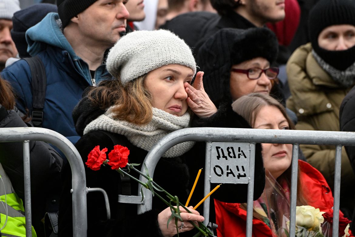 Navalny's family and supporters are laying the opposition leader to rest after his death in prison