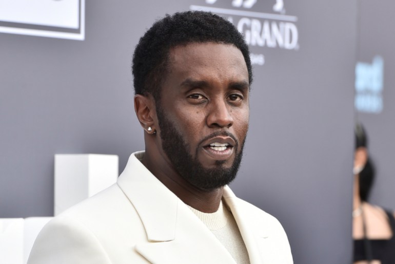 Music mogul and entrepreneur Sean "Diddy" Combs arrives at the Billboard Music Awards, May 15, 2022, in Las Vegas
