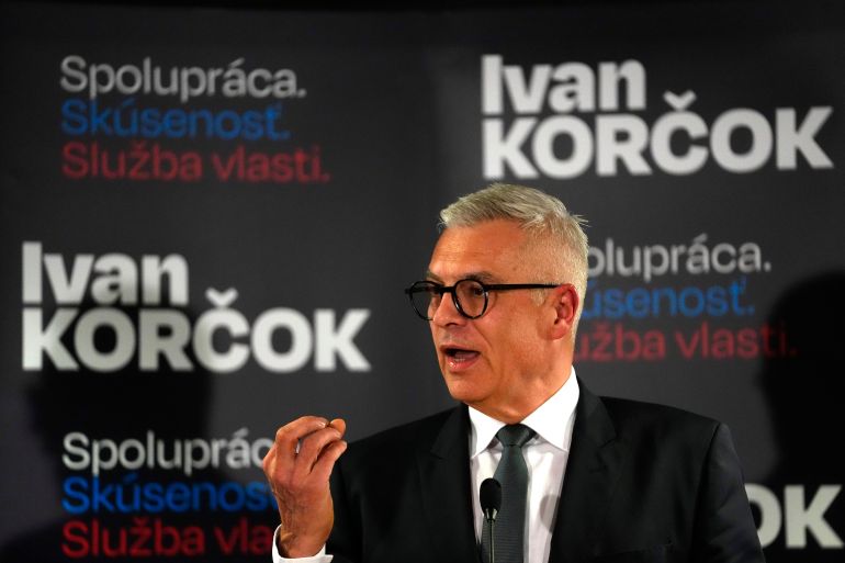 Ivan Korcok speaks about presidential election results