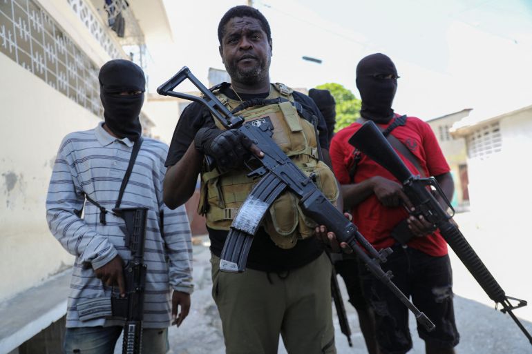 Haitian gang leader Jimmy 'Barbecue' Cherizier