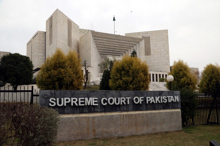 Lawyer bodies across Pakistan have urged the top court to convene a hearing to investigate the allegations in the letter. [Sohail Shahzad/EPA]