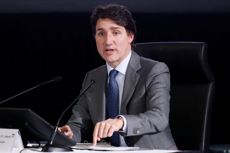 Canada's Prime Minister Justin Trudeau