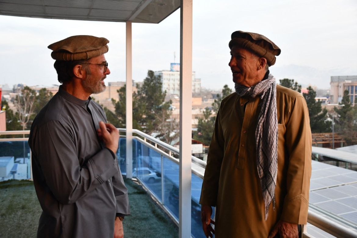 foreigners visit post-war Afghanistan