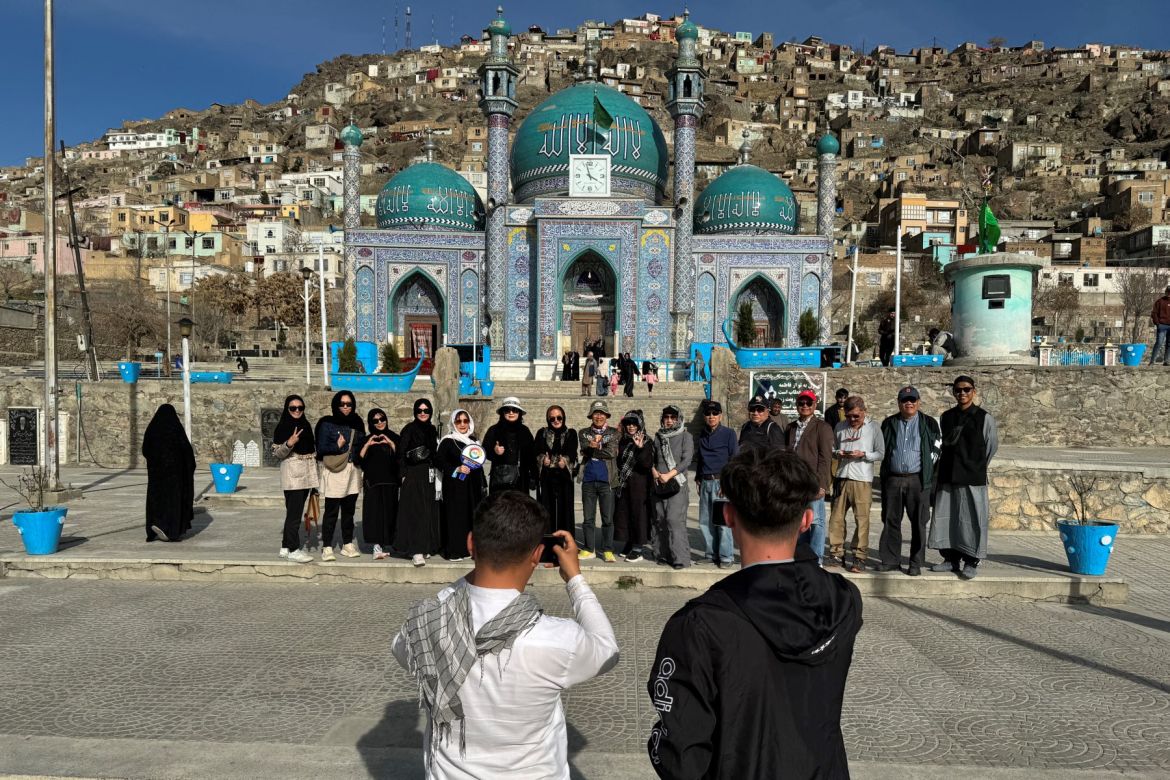 foreigners visit post-war Afghanistan