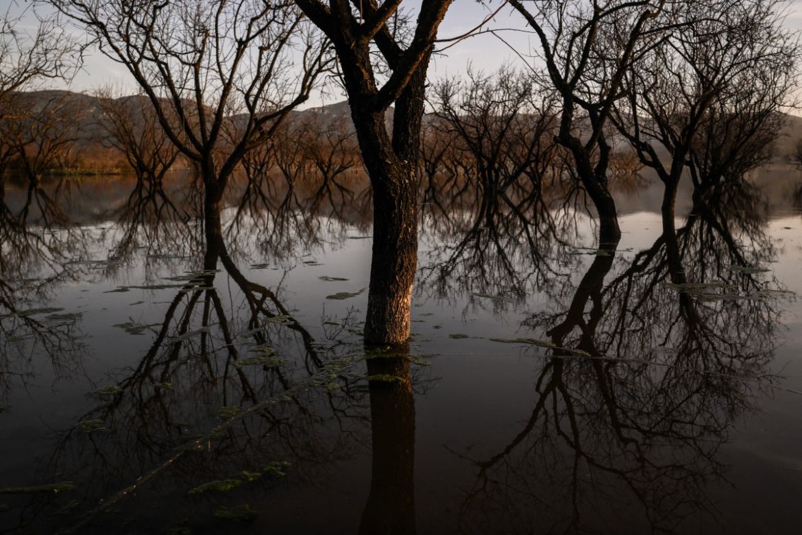Greek valley that became a lake stirs drought debate