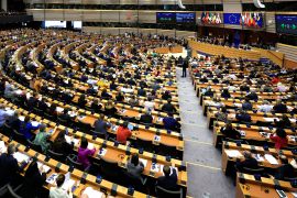 The European Parliament gave a green light to the legislation in a vote in Strasbourg, France [Geert Vanden Wijngaert/AP]