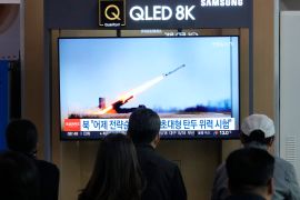 Cruise missiles are among a growing collection of North Korean weapons designed to overwhelm regional missile defences [Ahn Young-joon/AP Photo]
