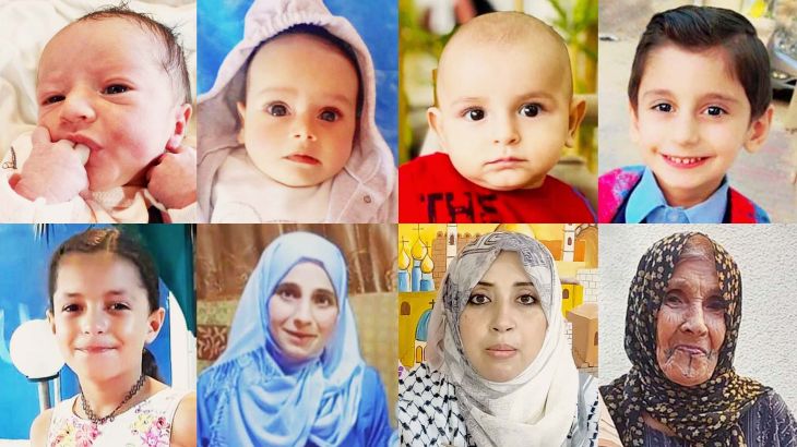 Victims from Israel's war on Gaza