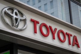 Toyota is the world&#039;s biggest car maker by sales [Yuichi Yamazaki/AFP]
